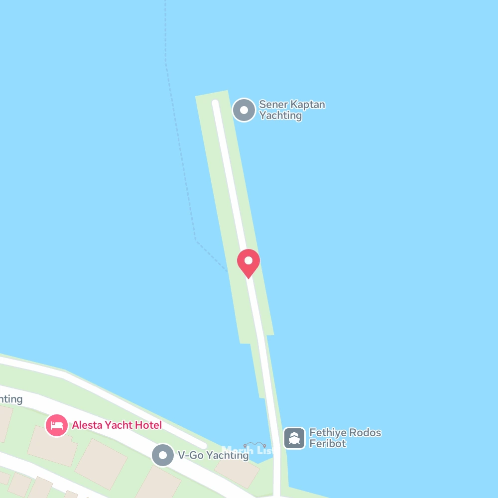 Fethiye Tekne Turu konum